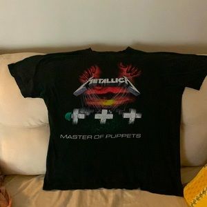 Vintage Metallica Master of Puppets T Shirt